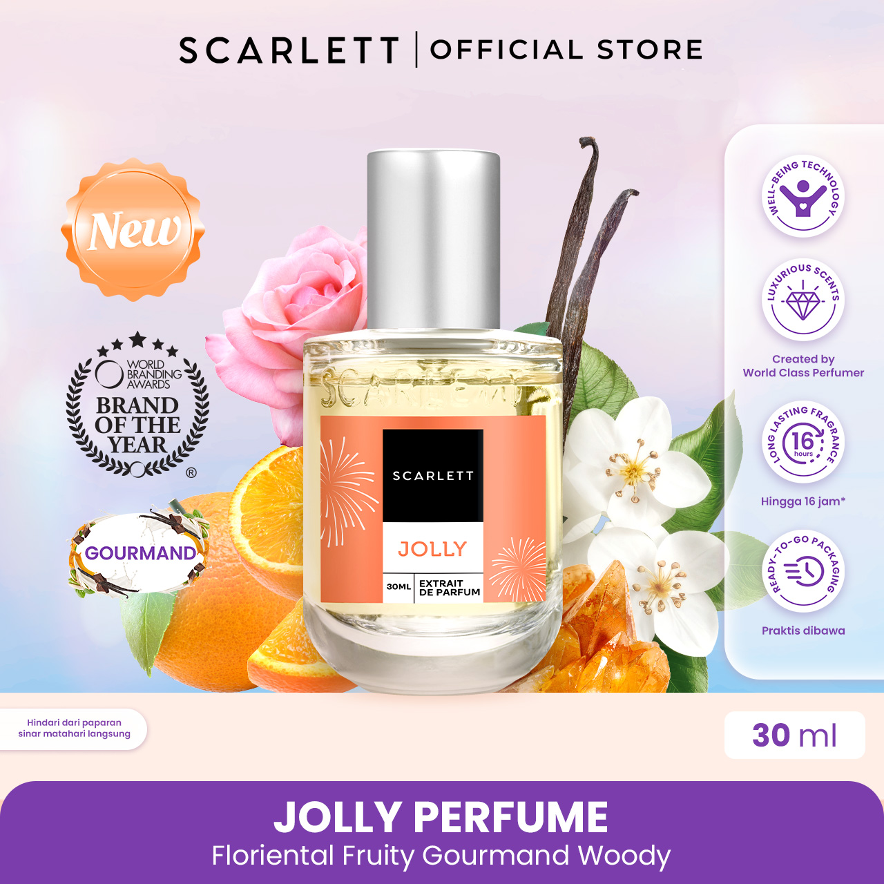 Scarlett Extrait De Parfum Jolly 30ml