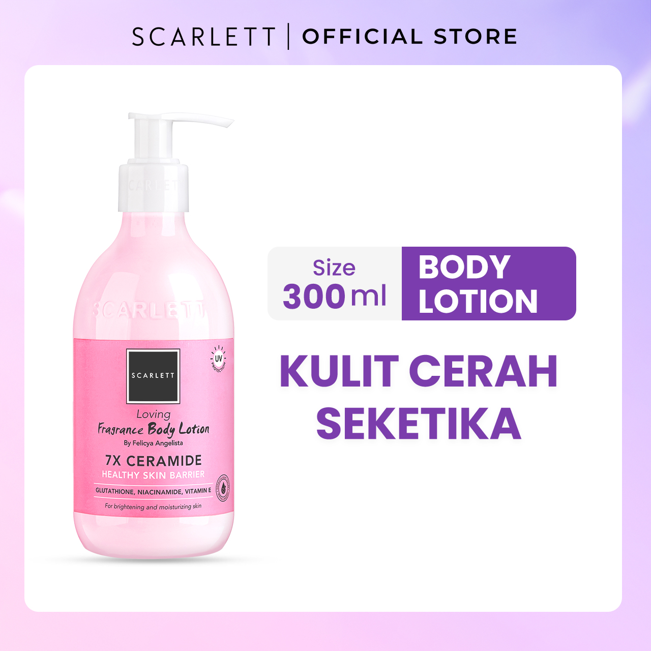 Scarlett Loving Body Lotion Twin Pack