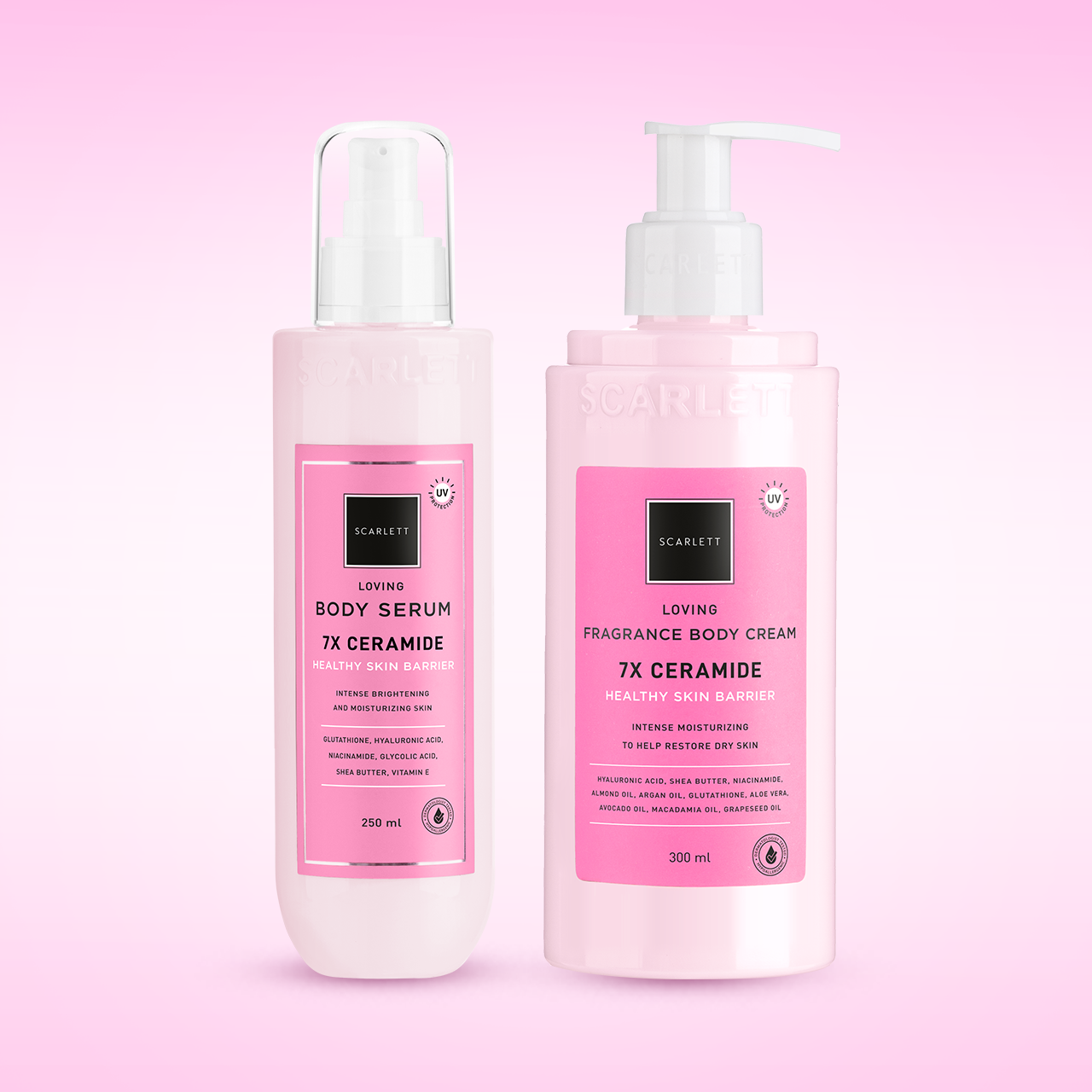 Scarlett Loving Body Serum + Body Cream