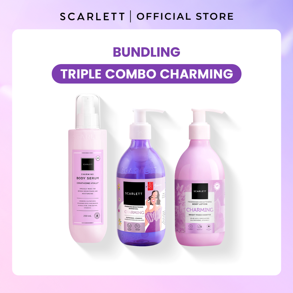 Scarlett Triple Combo Bodycare Charming Booster
