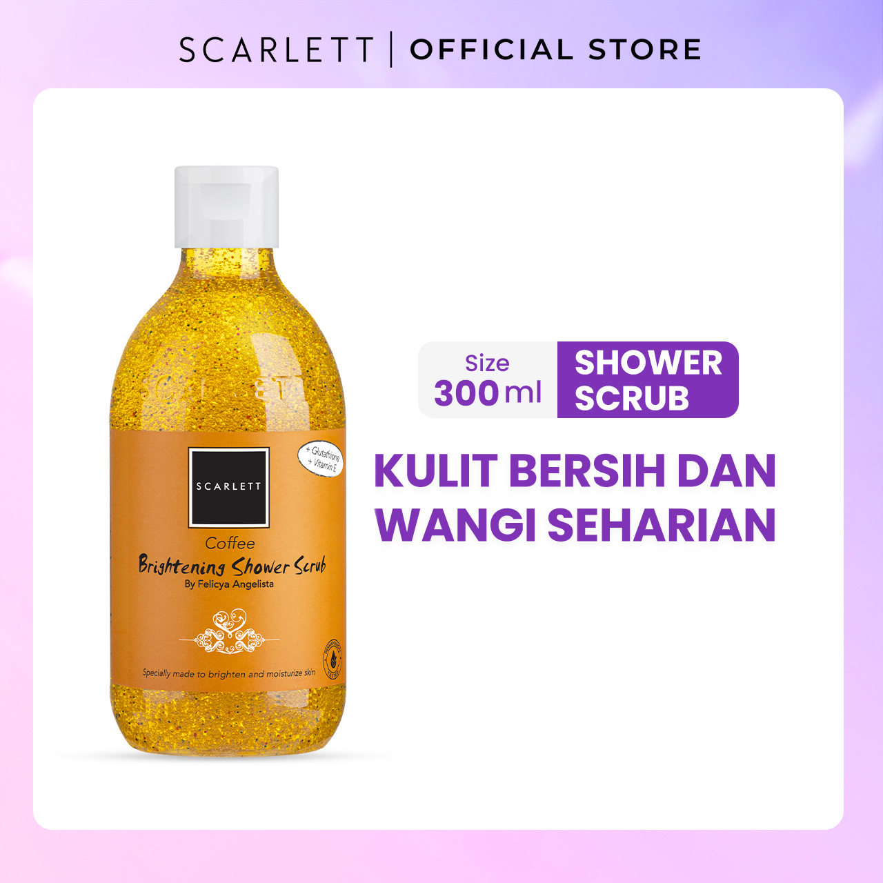 Scarlett Coffee Shower Scrub