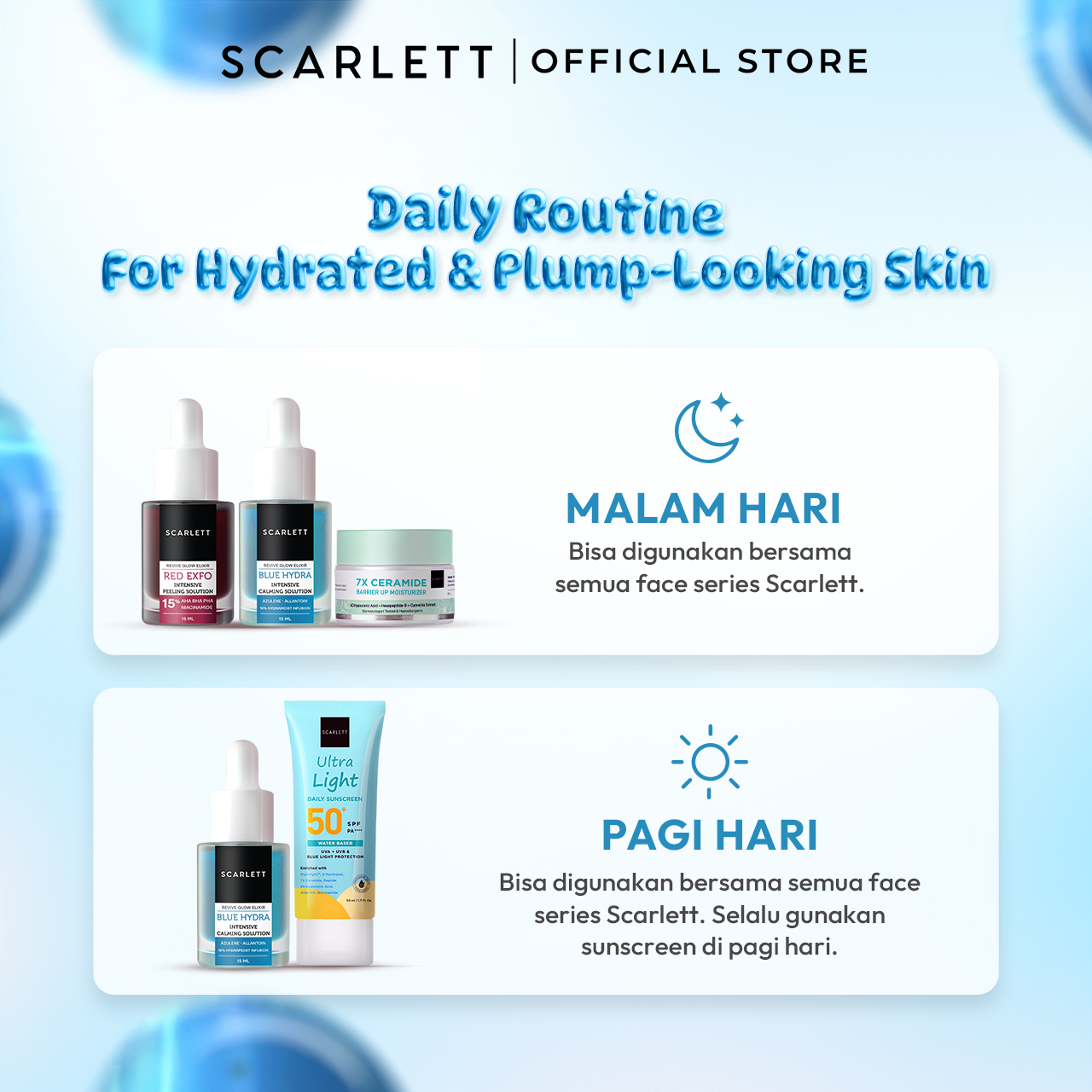 Scarlett Blue Hydra Intensive Calming Solution