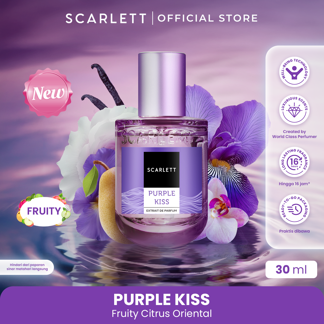 Scarlett Extrait De Parfum Bundling Garden of Whisper & Purple Kiss
