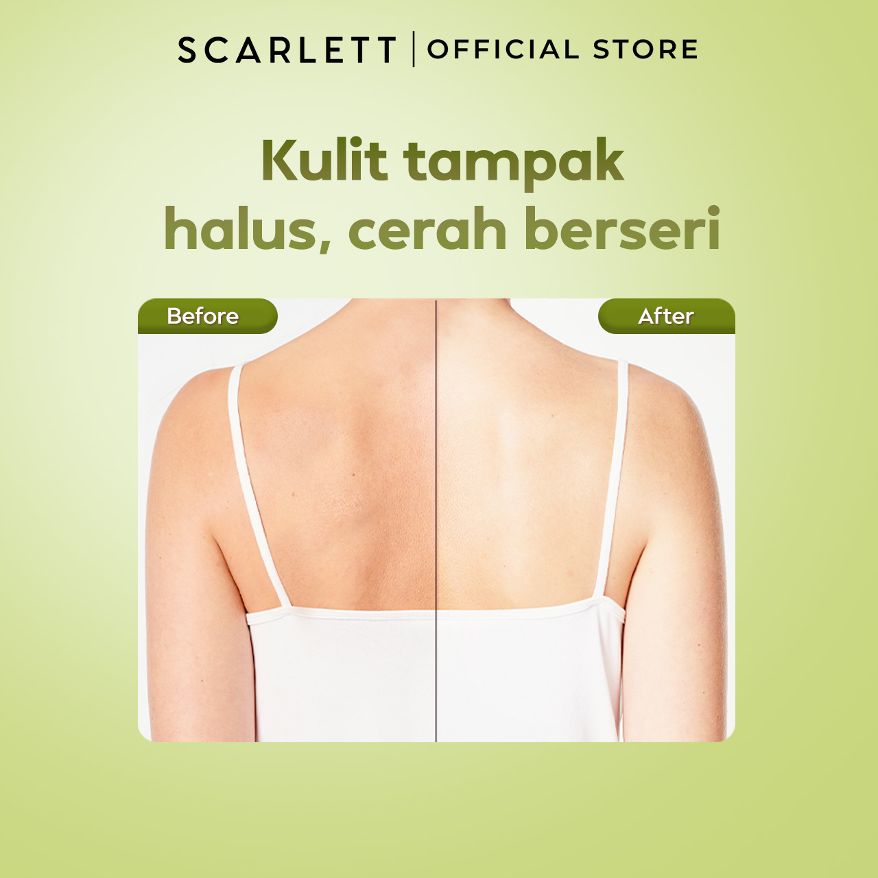 Scarlett Fragrance Brightening Shower Gel Classy | Body Wash | Sabun Mandi Cair