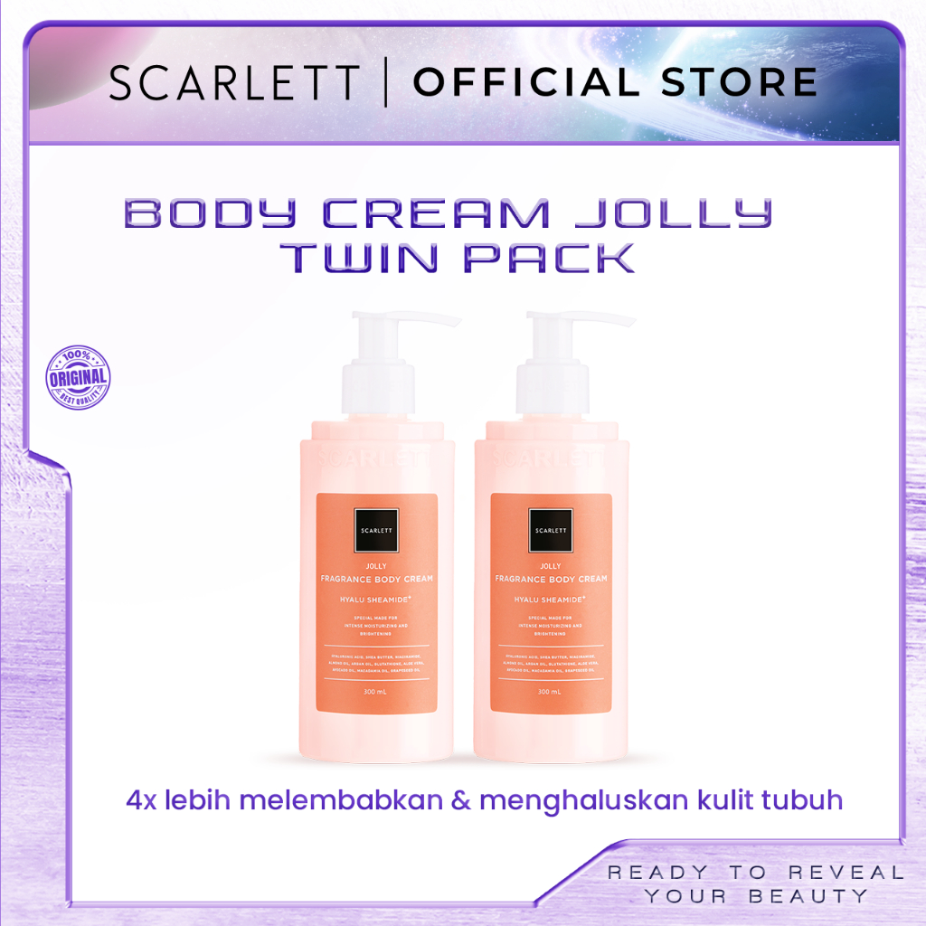 Jolly Body Cream Twin Pack