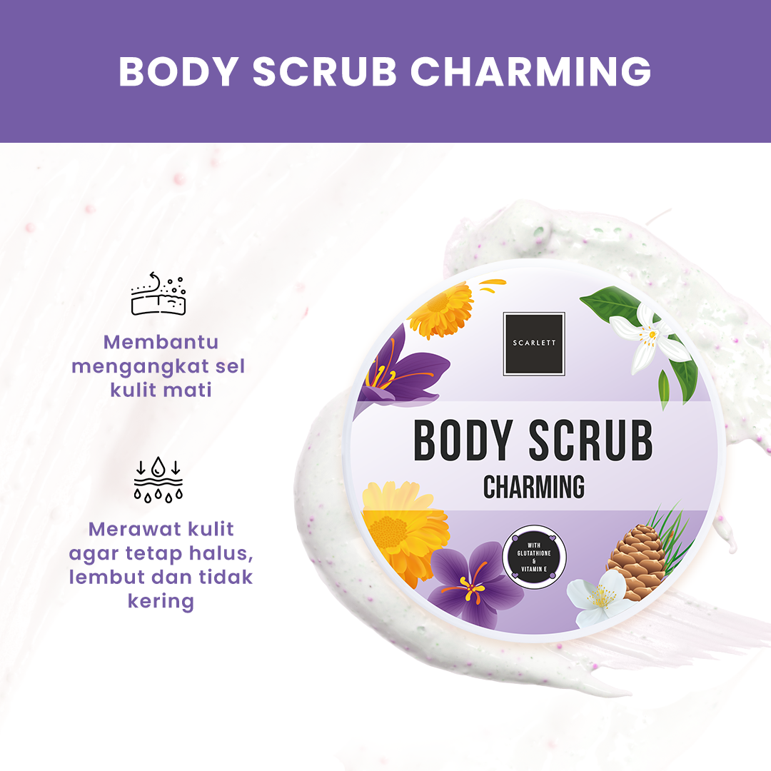 Scarlett Charming Body Scrub