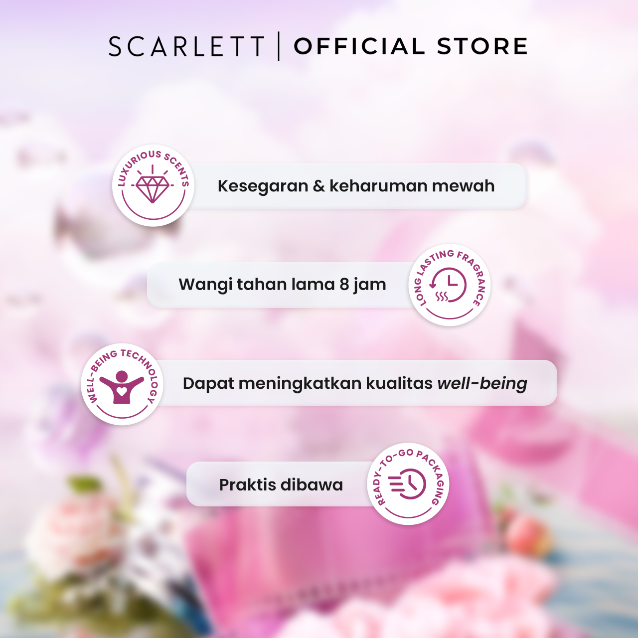 Scarlett Eau De Parfum Sweet Memories