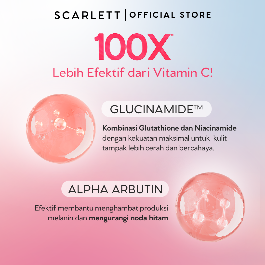 [NEW LAUNCH] SCARLETT GLUCINAMIDE Fragrance Brightening Body Serum Garden of Whisper 170ml