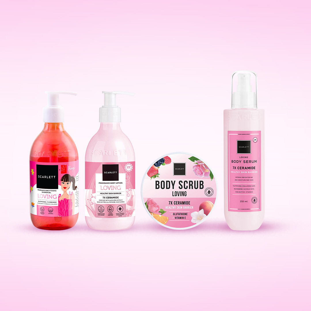 Scarlett 4in1 Bodycare Daily Routine Loving Booster