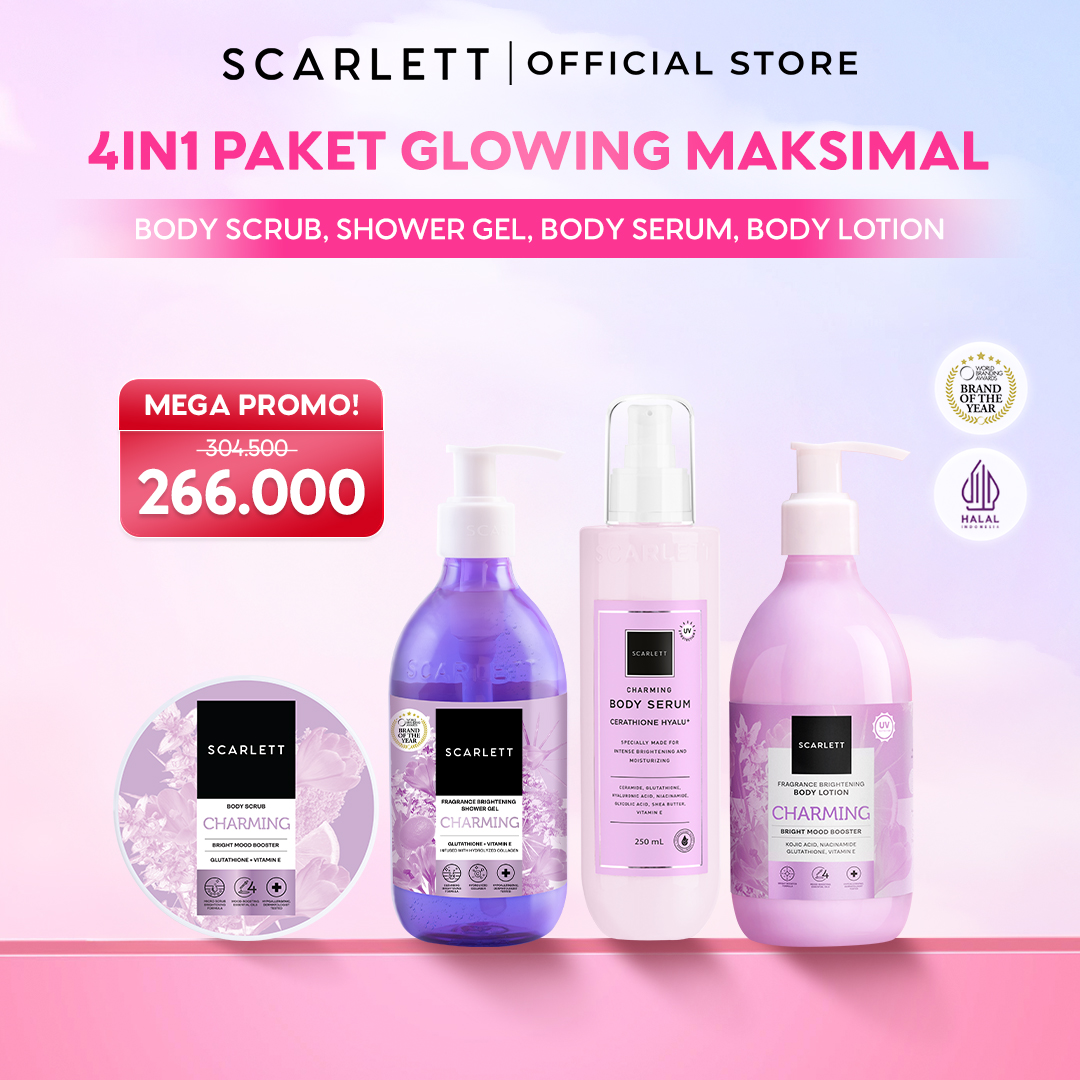 Scarlett 4in1 Bodycare Daily Routine Charming Booster