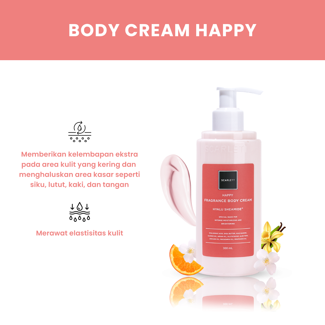Scarlett Happy Body Cream