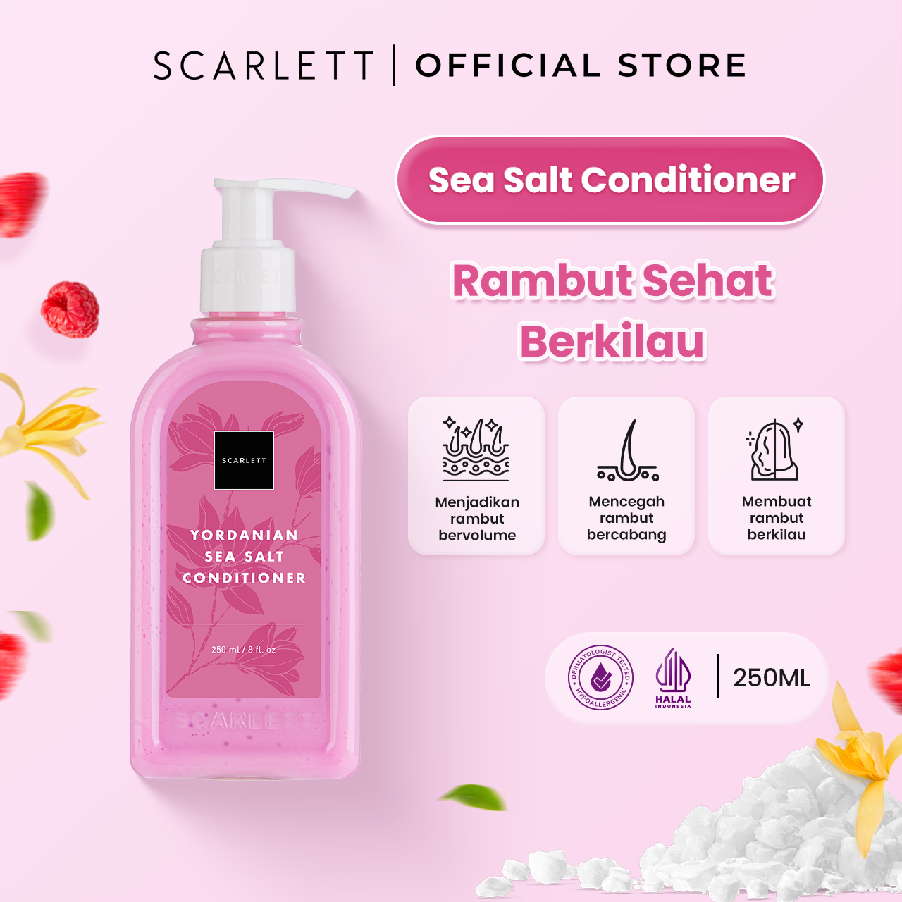 Scarlett Hair Soft and Shiny Sea Salt Conditioner