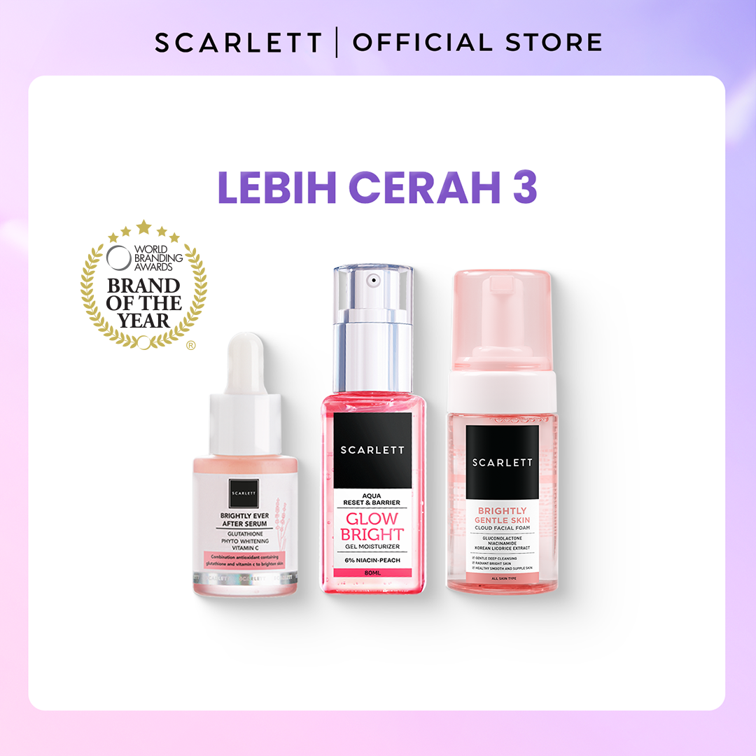 Scarlett Basic Skincare Set (Lebih Cerah 3)