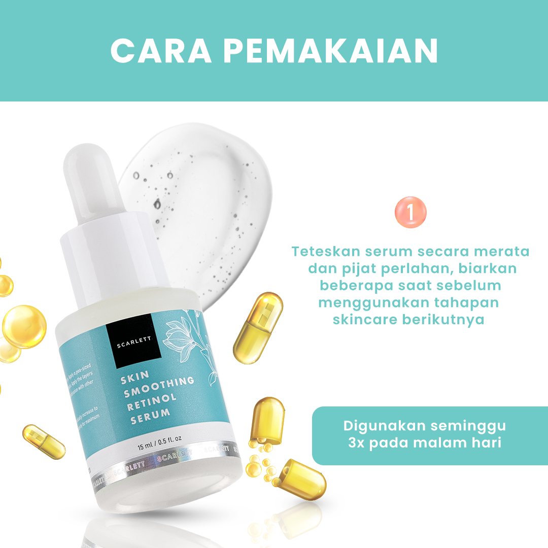 Scarlett Skin Smoothing Retinol Serum