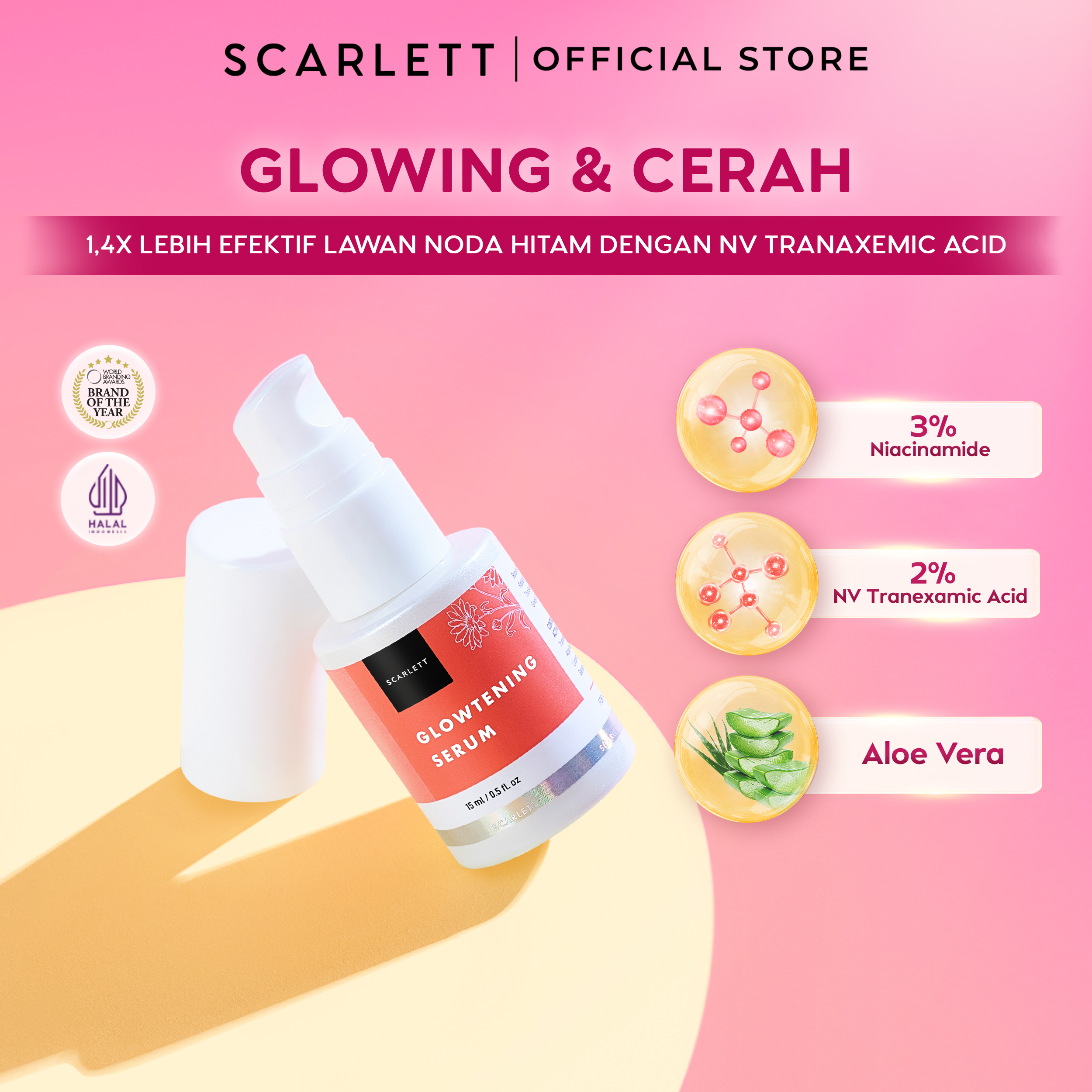 Scarlett Brightly & Glow Series