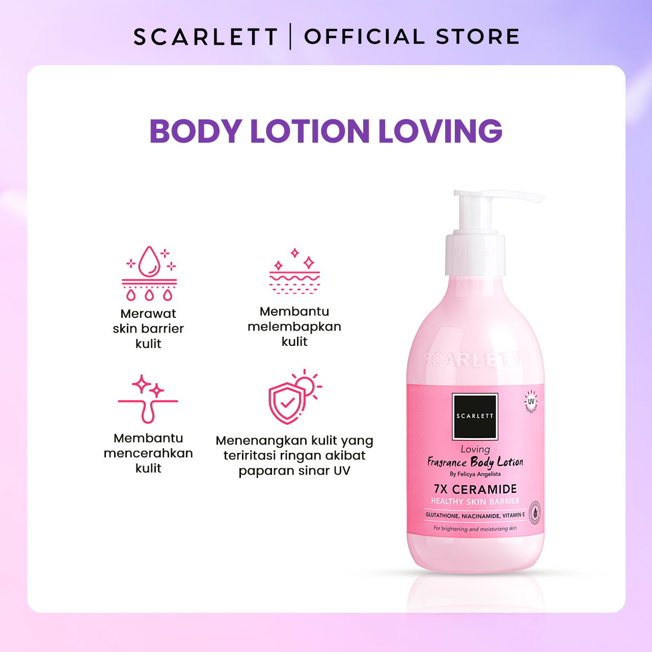 Scarlett Loving Body Lotion Twin Pack