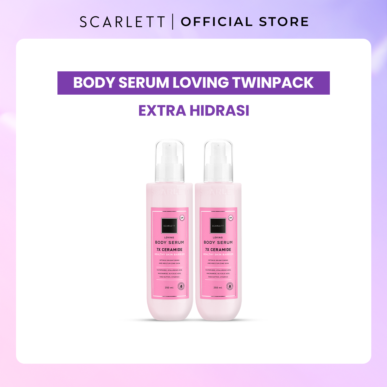 Scarlett Loving Body Serum Twin Pack