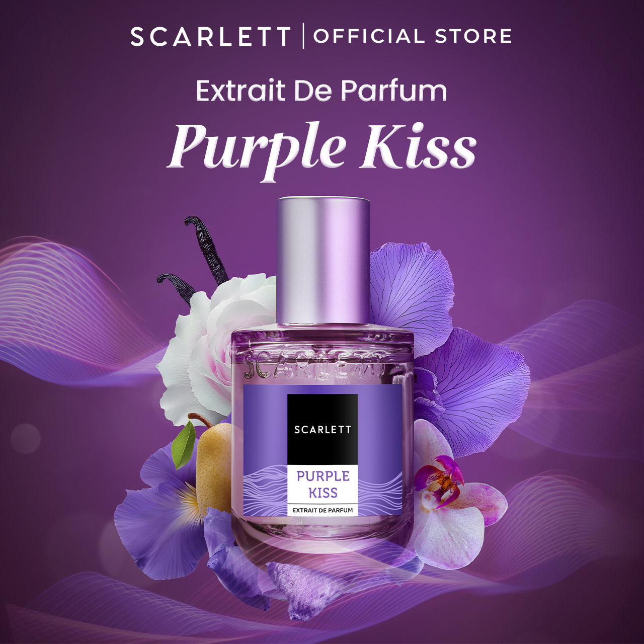 Scarlett Extrait De Parfum Purple Kiss 30ml