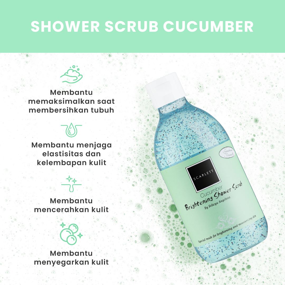 Cucumber Shower Scrub