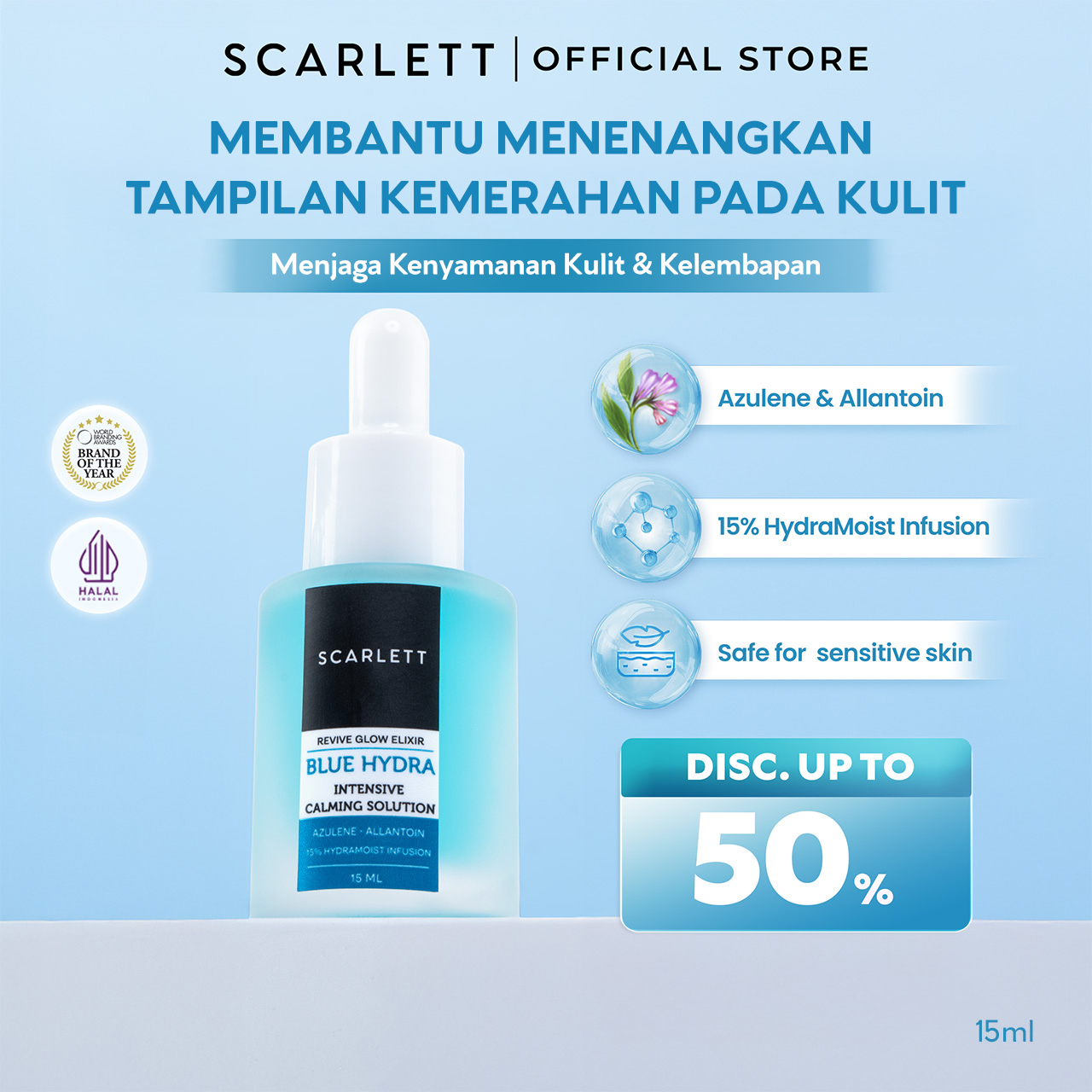 Scarlett Blue Hydra Intensive Calming Solution