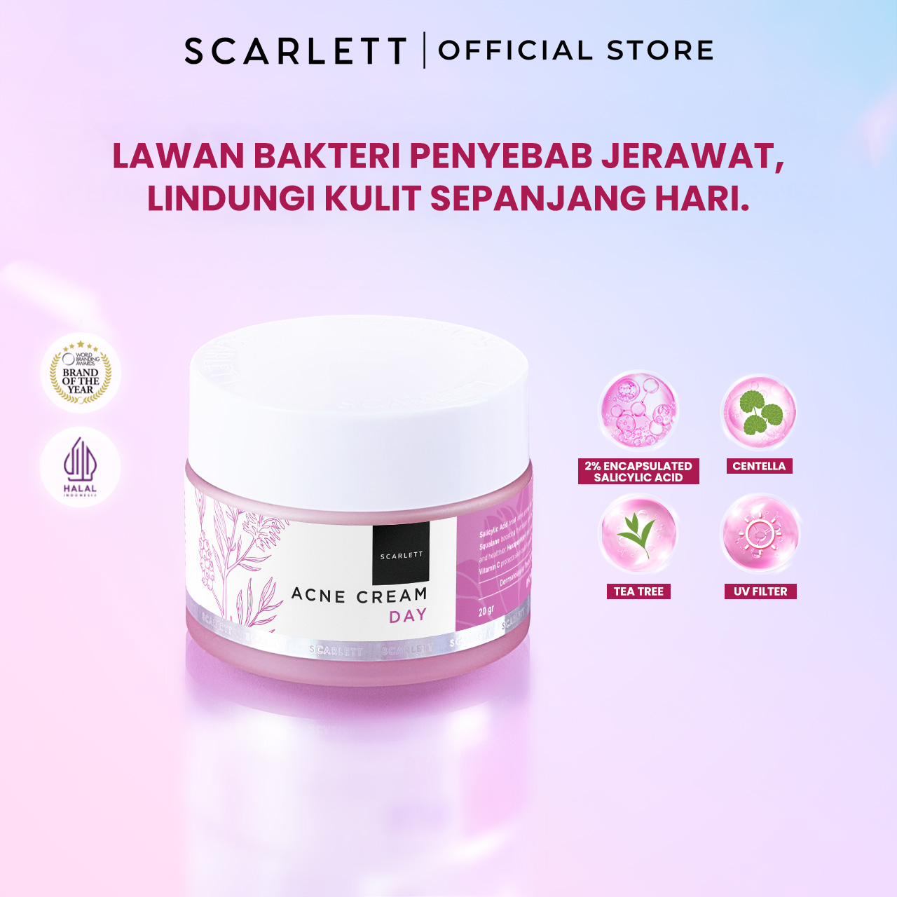 Scarlett Acne Day Cream