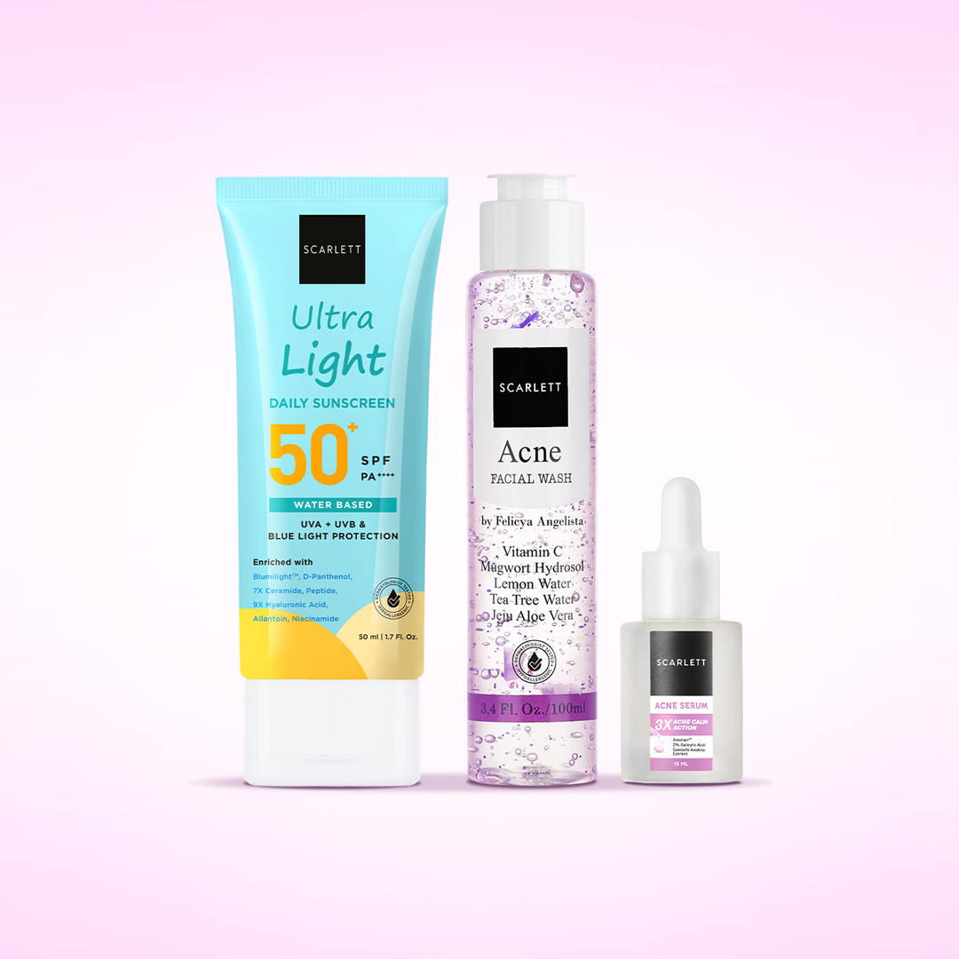 Scarlett Basic Skincare Set (Bebas Jerawat)