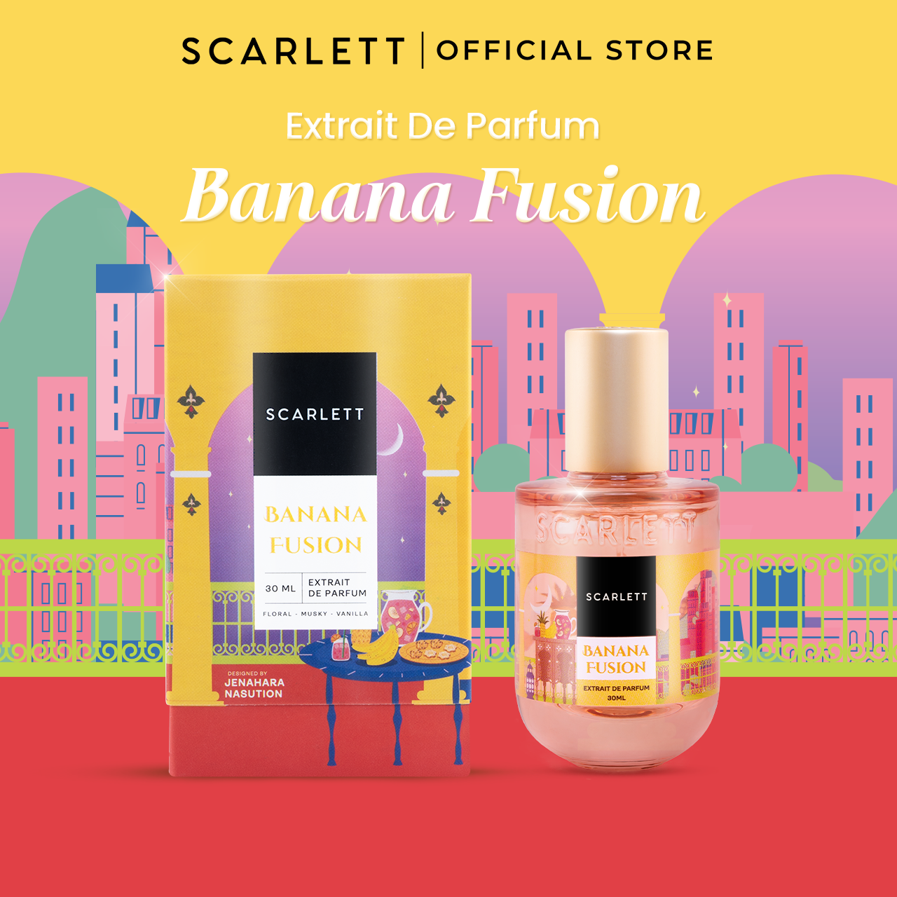 Scarlett Extrait De Parfum Banana Fusion 30ml