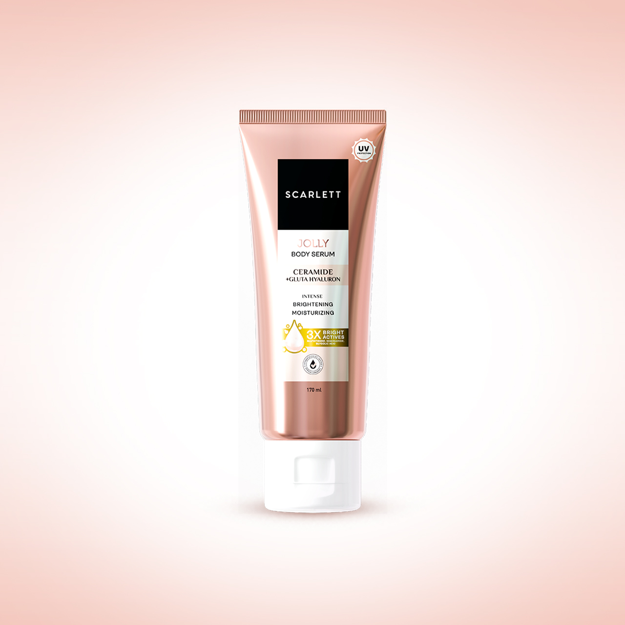 Scarlett Body Serum Tube Jolly - Kemasan 170ml