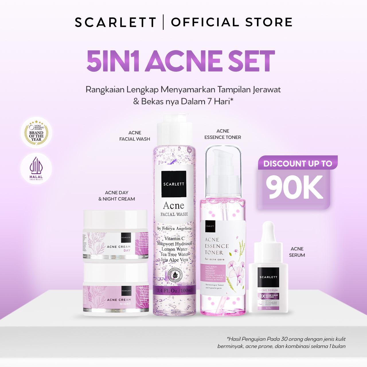 Scarlett 5in1 Acne Set