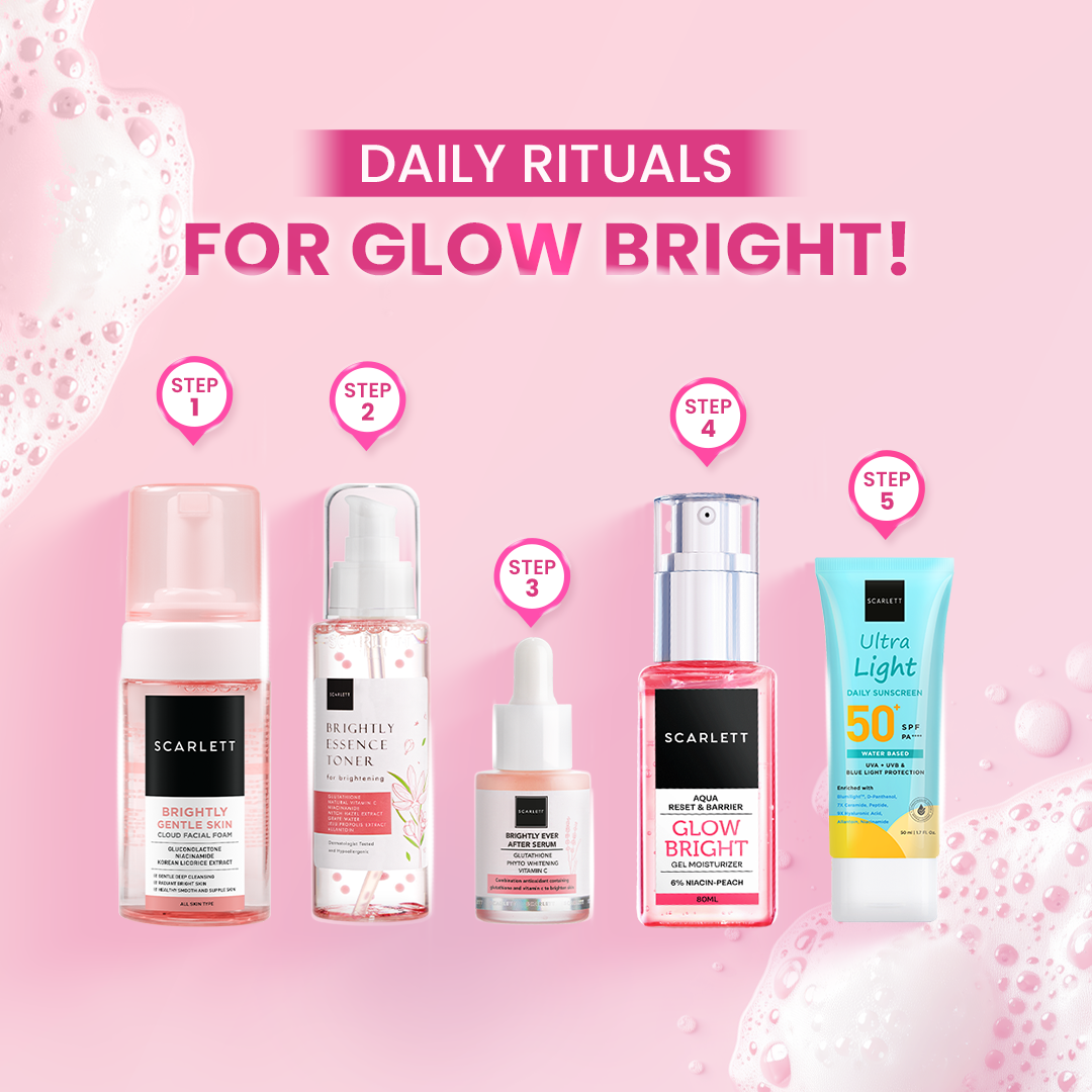 Scarlett Brightly Cloud Facial Foam