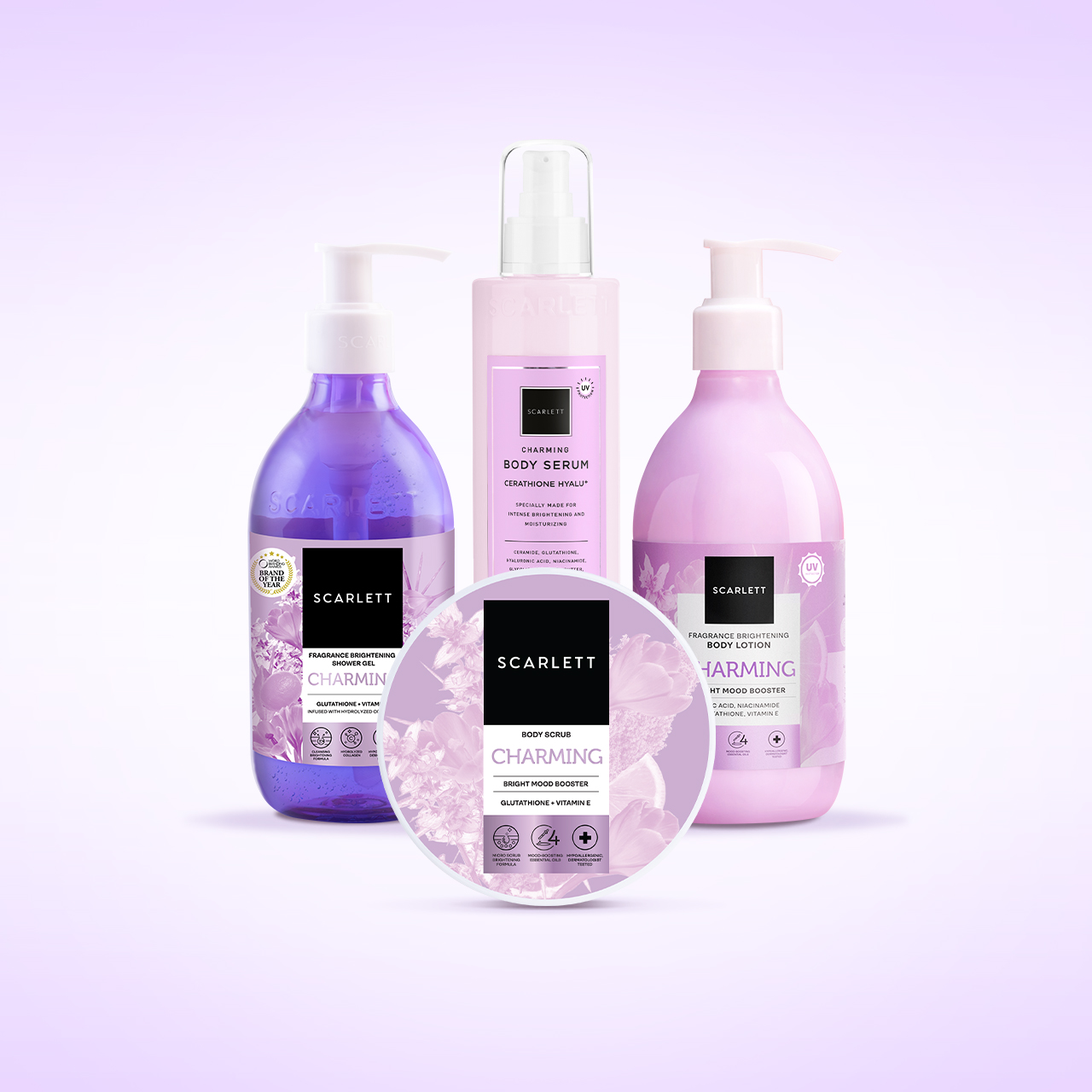 Scarlett 4in1 Bodycare Daily Routine Charming Booster
