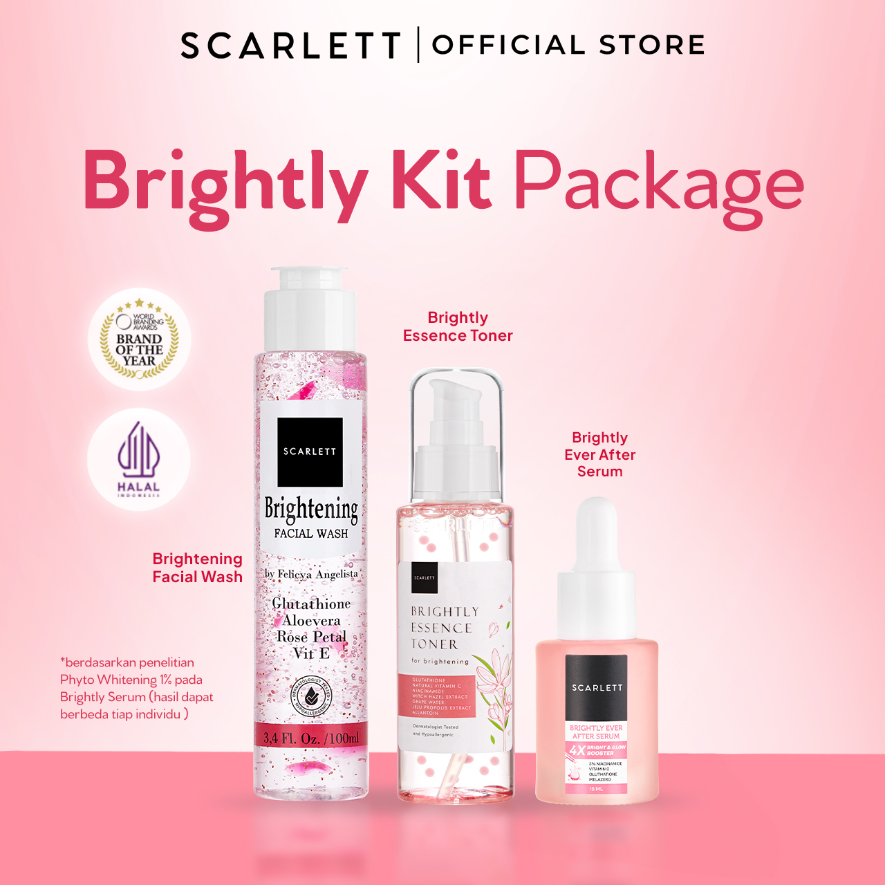 Scarlett Brightly Kit Package