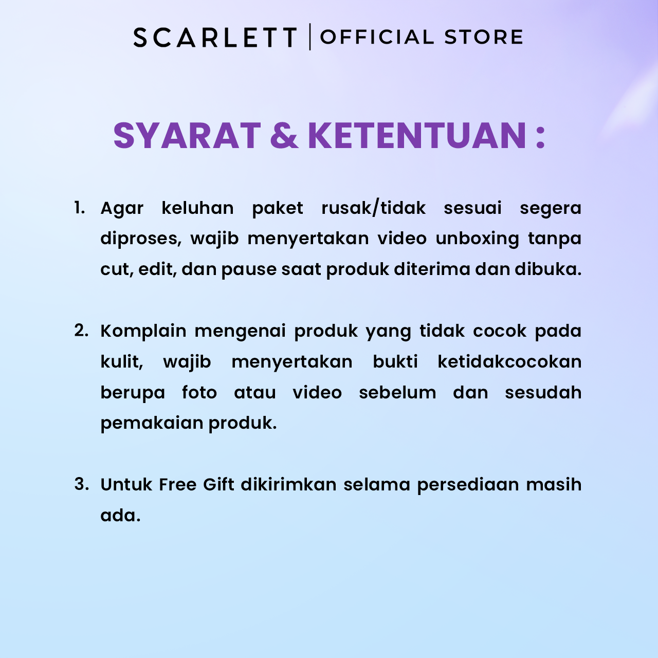 Scarlett Box Series Jolly 3 IN 1