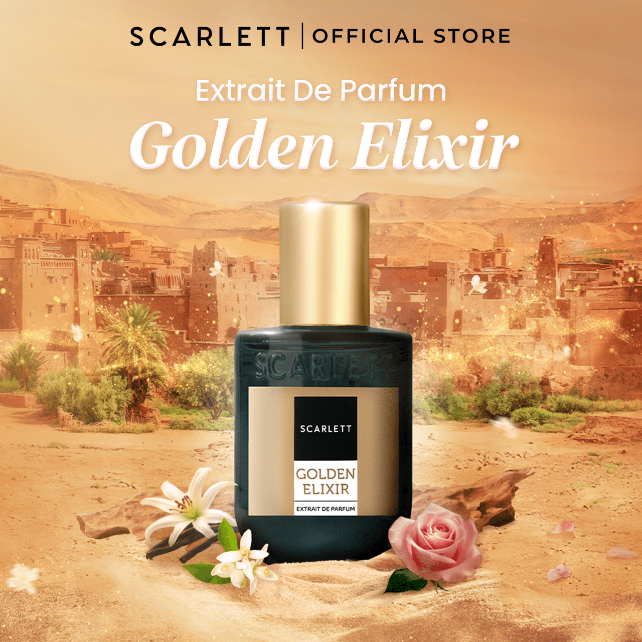 Scarlett Extrait De Parfum Golden Elixir 30ml