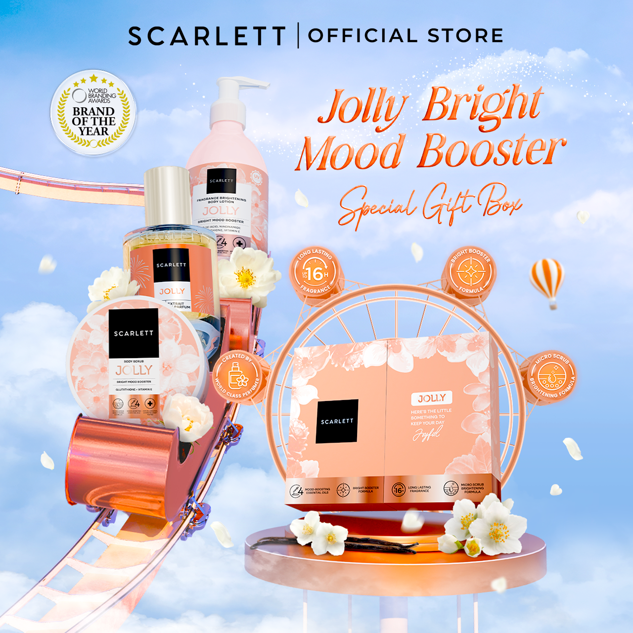 Scarlett Box Series Jolly 3 IN 1