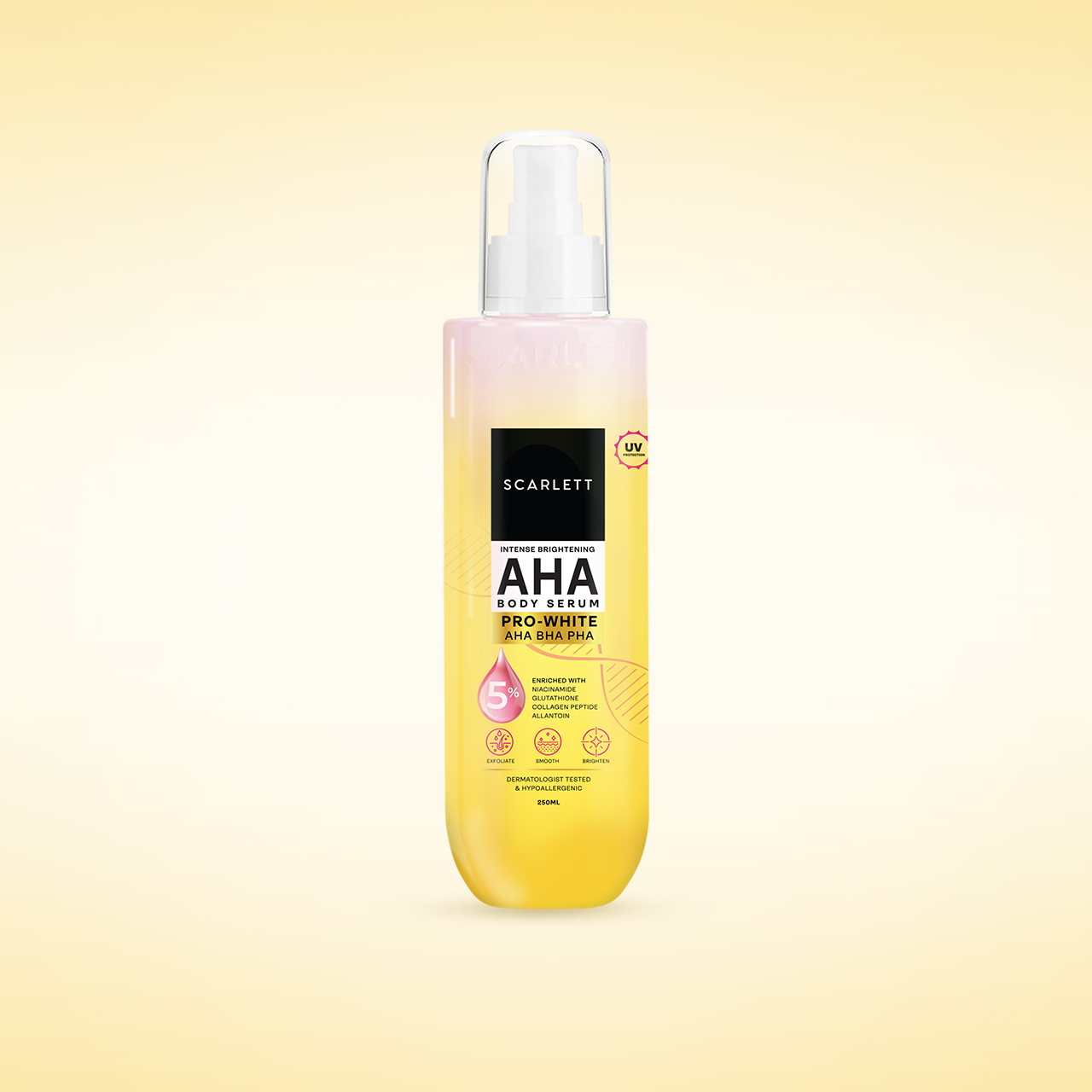 Scarlett Intense Brightening AHA Body Serum 5% AHA BHA PHA
