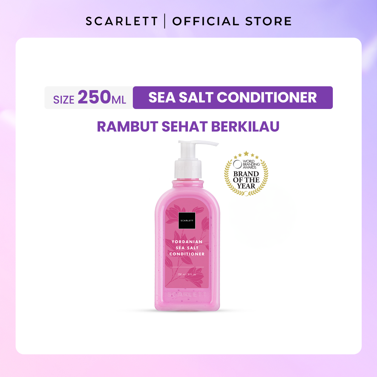 Scarlett Hair Soft and Shiny Sea Salt Conditioner