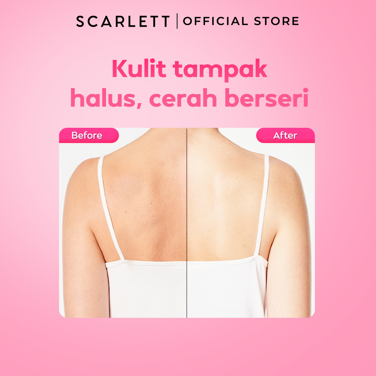 Scarlett Fragrance Brightening Shower Gel Loving | Body Wash | Sabun Mandi Cair