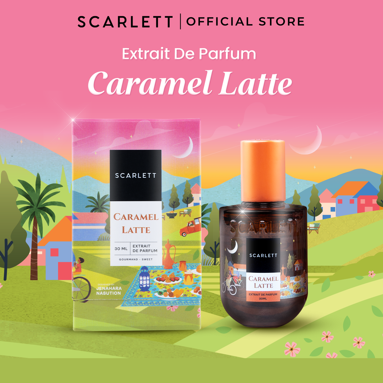 Scarlett Extrait De Parfum Caramel Latte 30ml
