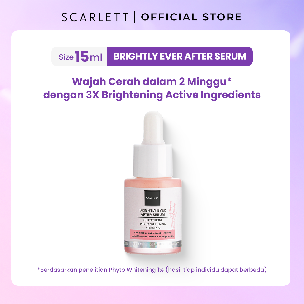 Scarlett Basic Skincare Set (Lebih Cerah)