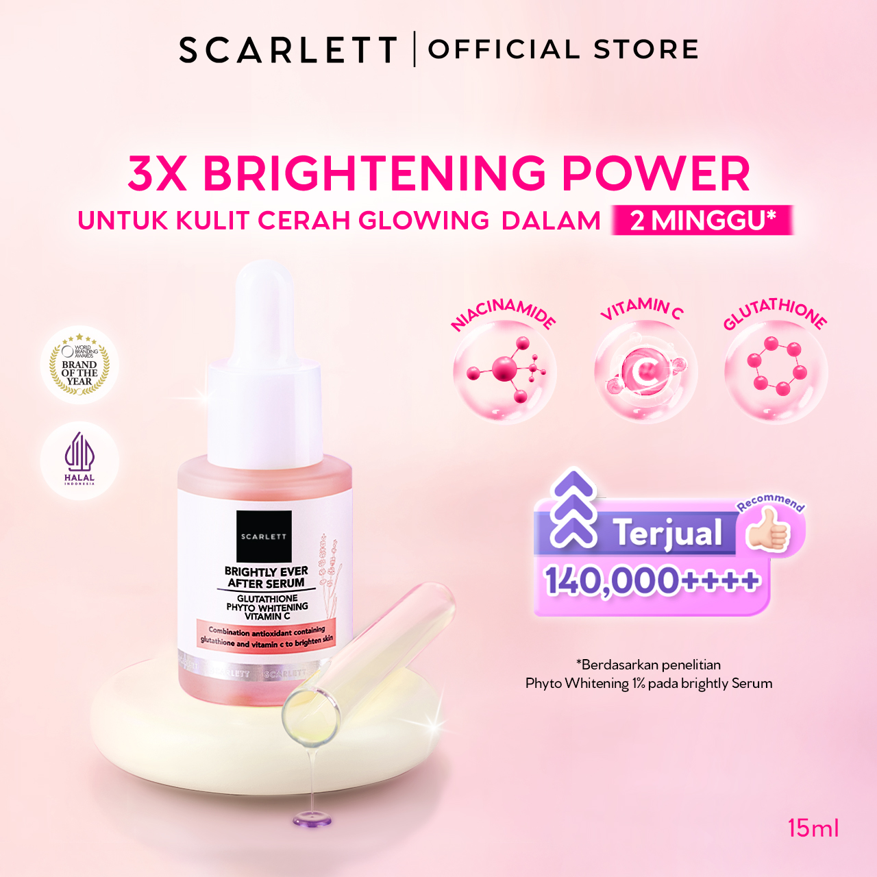 Scarlett Brightly Ever After Serum