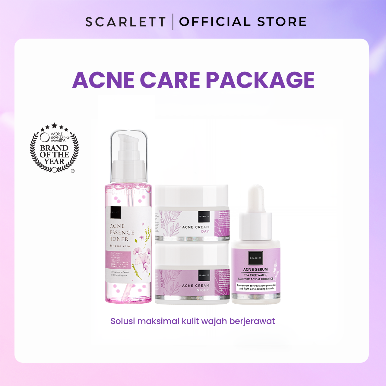Scarlett Acne Care Package