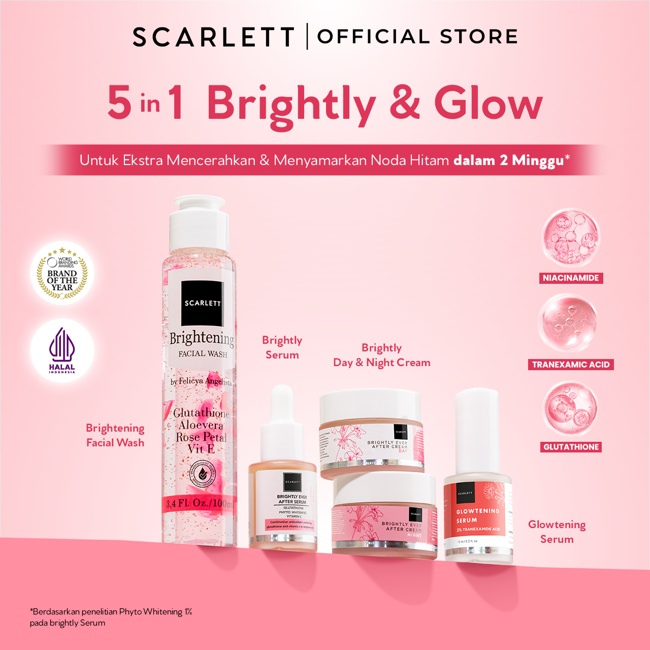 Scarlett Brightly & Glow Series