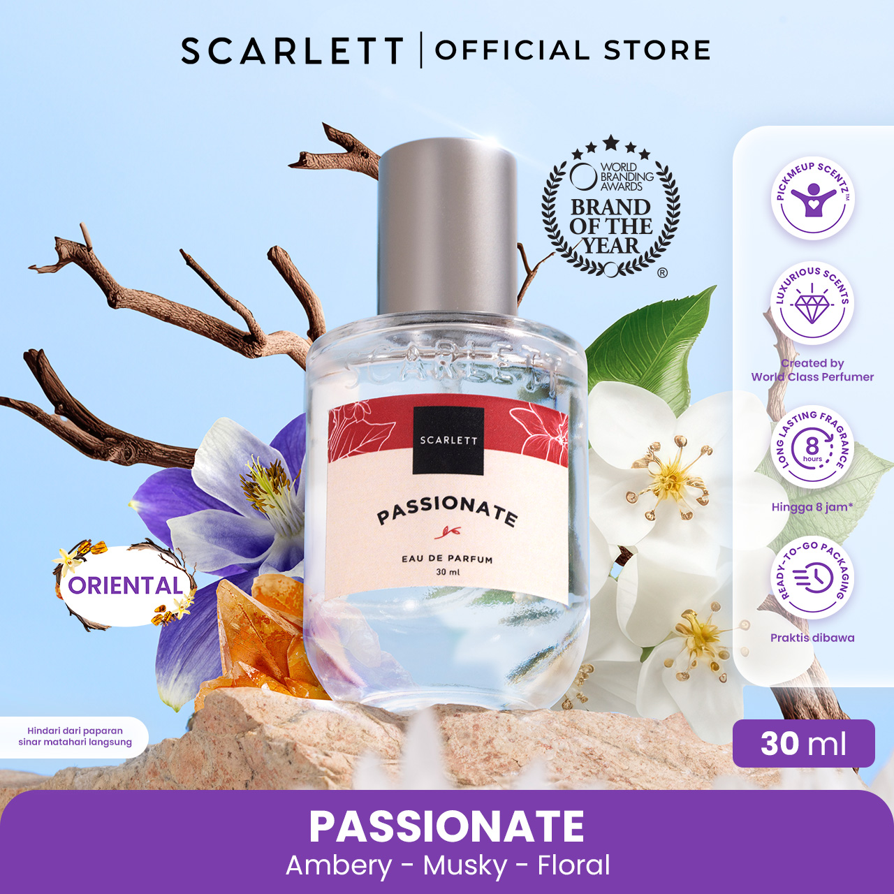 Scarlett Eau De Parfum Passionate