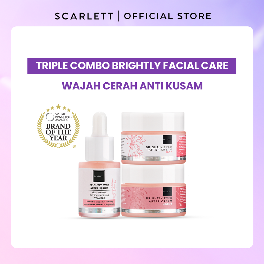 Scarlett Triple Combo Brightly Facial Care