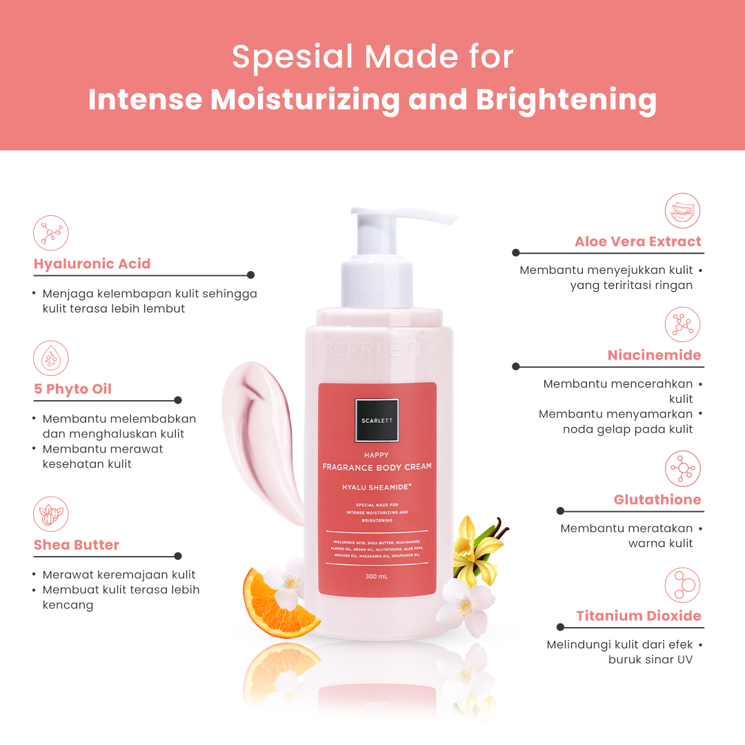 Scarlett Happy Body Cream