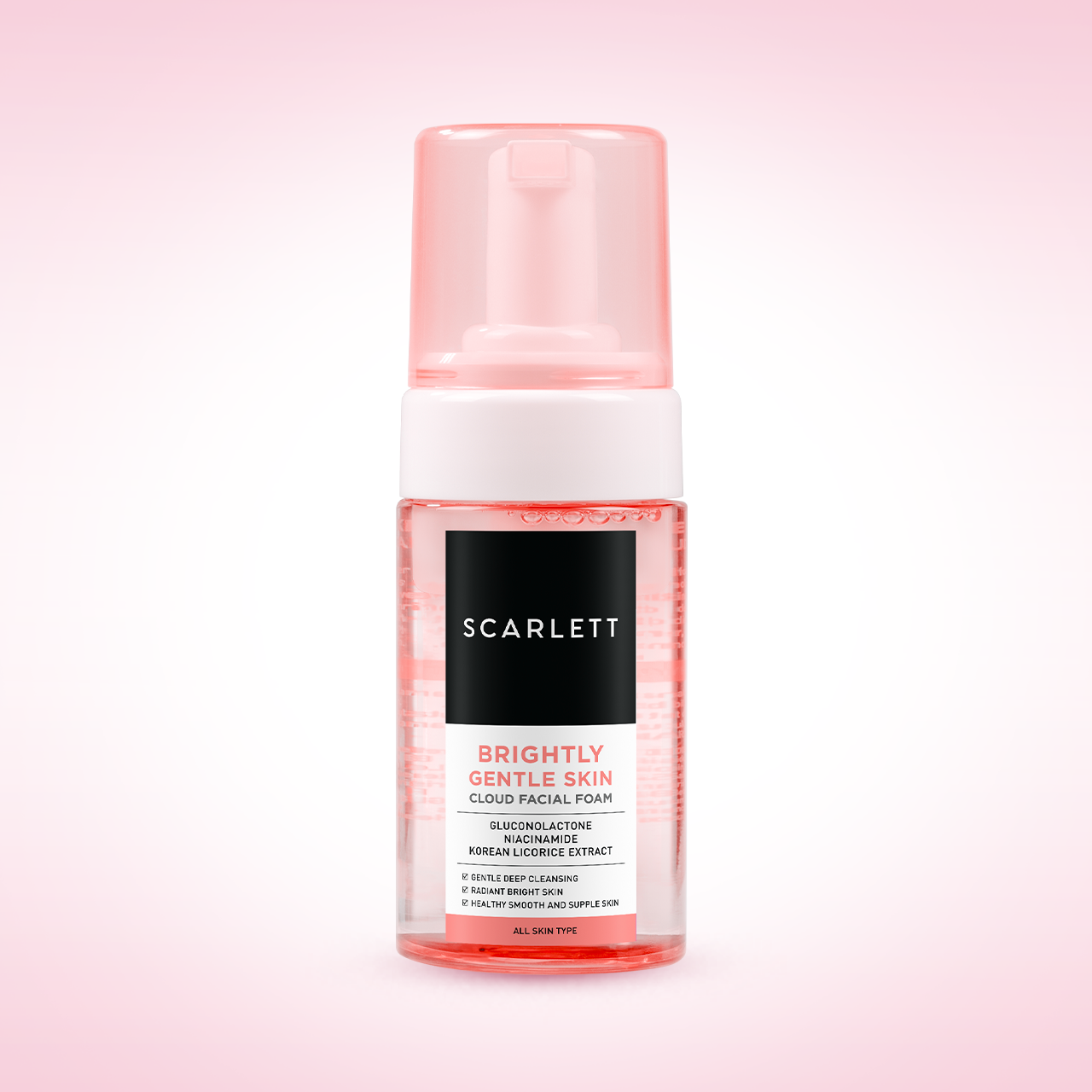 Scarlett Brightly Cloud Facial Foam