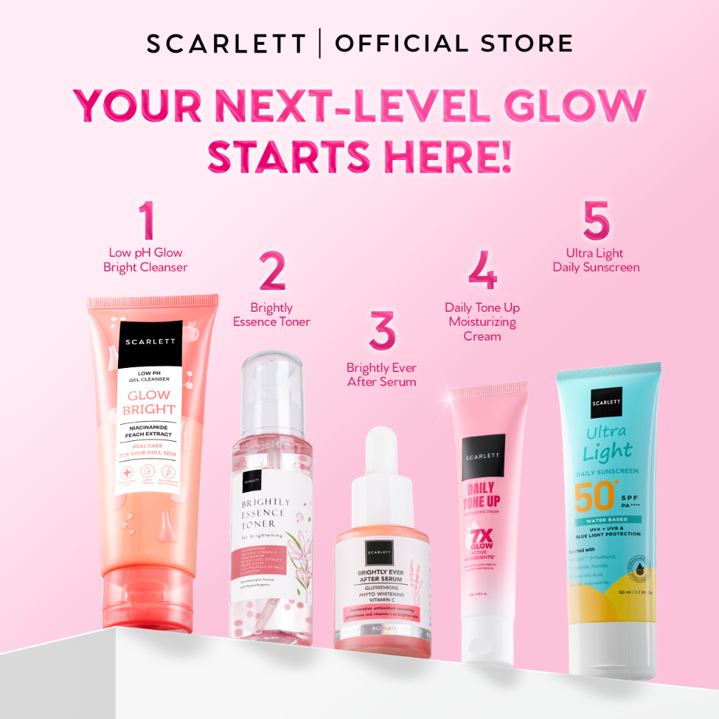 [NEW] Scarlett Daily Tone Up Moisturizing Cream