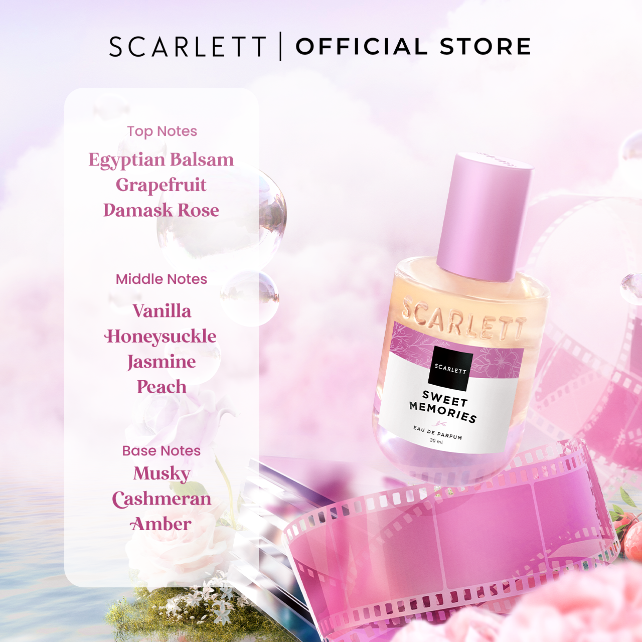 Scarlett Eau De Parfum Sweet Memories