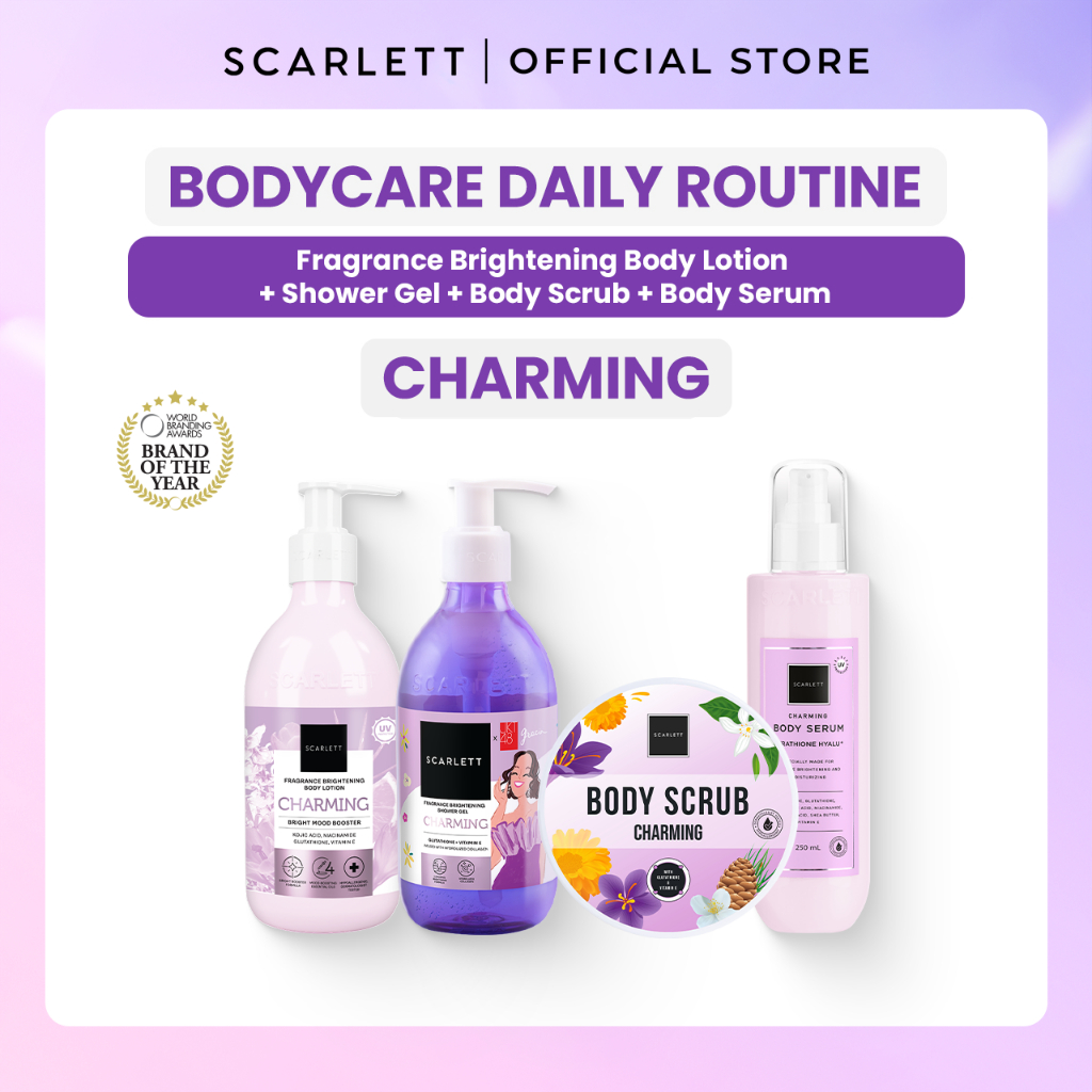 Scarlett 4in1 Bodycare Daily Routine Charming Booster